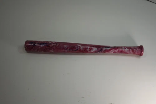 Vintage Dum Dums Celluloid Baseball Advertising Bat Bellevue Ohio Akron Candy Co