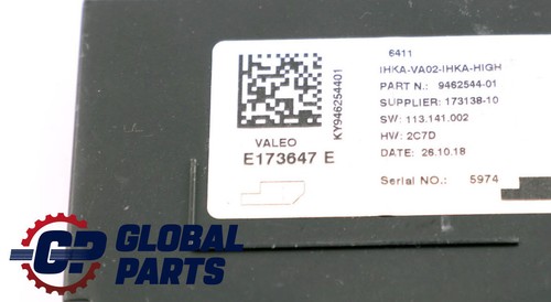 BMW 1 3 Series F20 F21 F30 F31 F56 Control Unit Air Conditioning Module 9462879 - Picture 10 of 12