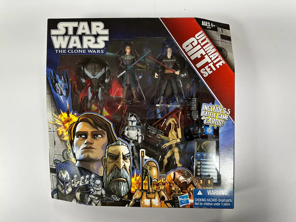 Hasbro Star Wars The Clone Wars Ultimate Gift Set Factory Sealed