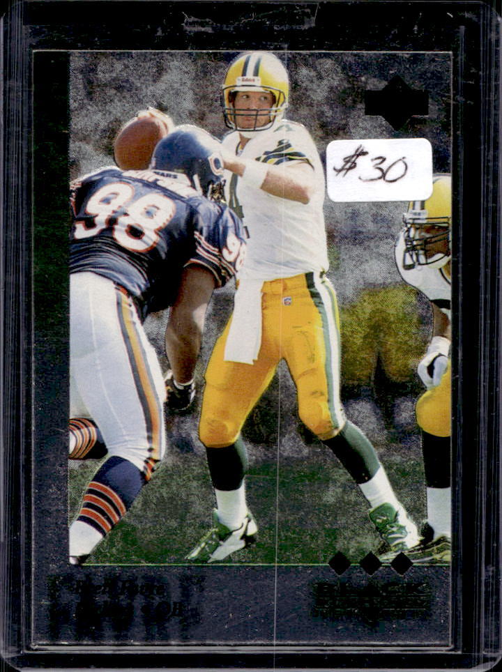 1997 Upper Deck Black Diamond Brett Favre #154 Packers