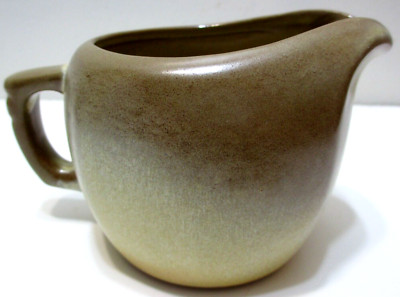 Vintage Frankoma Pottery Pitcher 5A Plainsman Desert Gold Sapulpa Clay 3 1/2'' T