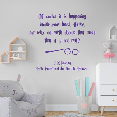 Of Course It Is Happening Inside Your Head Harry Potter J K Rowling Boo Ebay