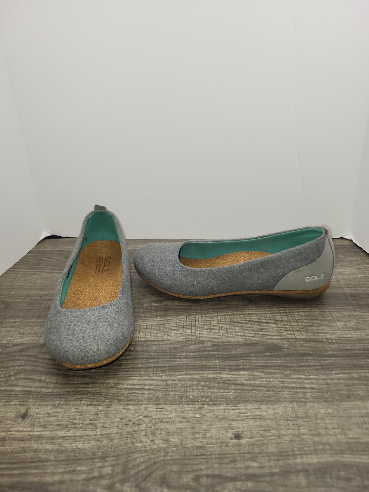 SAOLA Scarpe SOLE District by ReCork Grace Carbon Negative grigio ardesia taglia 8