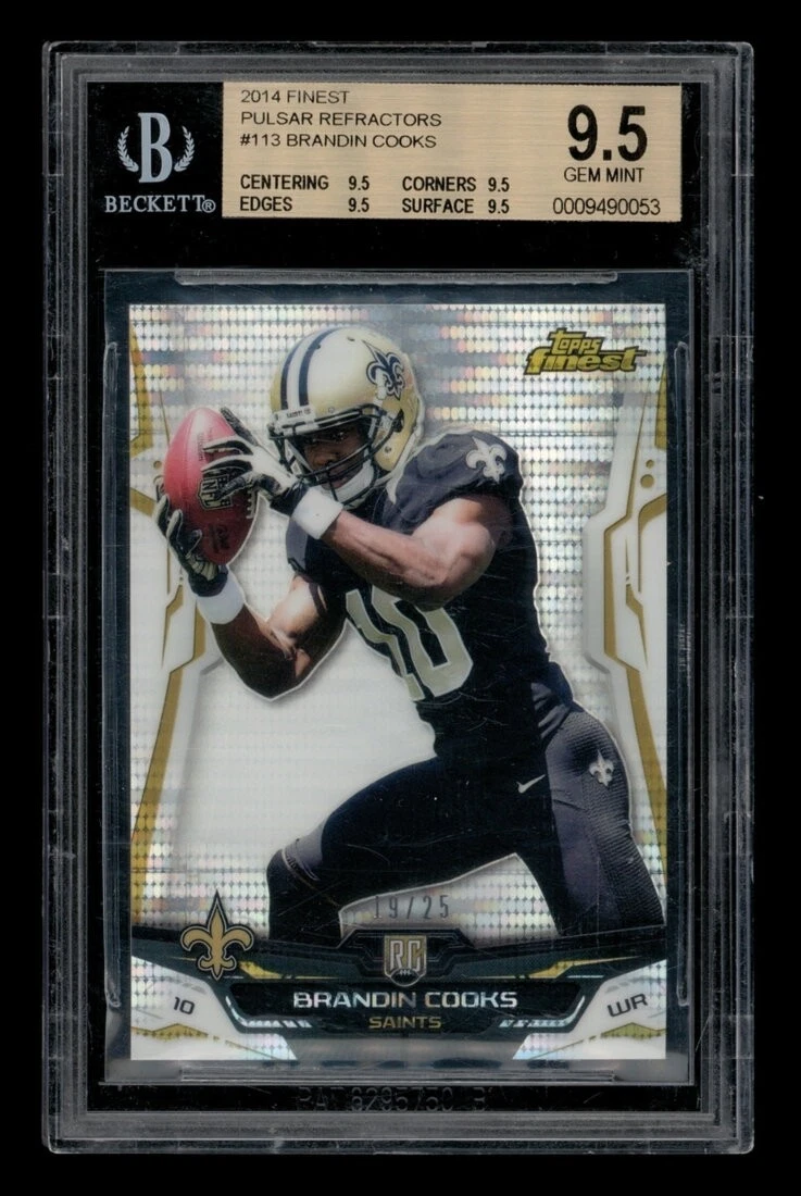 Brandin Cooks Finest #113 Pulsar Refractor