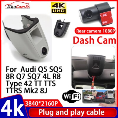 DVR Dash Cam Camera for Audi Q5 SQ5 8R Q7 SQ7 4L R8 Type 42 TT TTS TTRS Mk2 8J