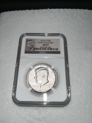 2015 P Kennedy Half Dollar MS67 NGC Certified | eBay