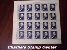 Scott's #2194 Crisp Full sheet of 20,  $1.00 stamps. "Johns Hopkins". MNH, OG.