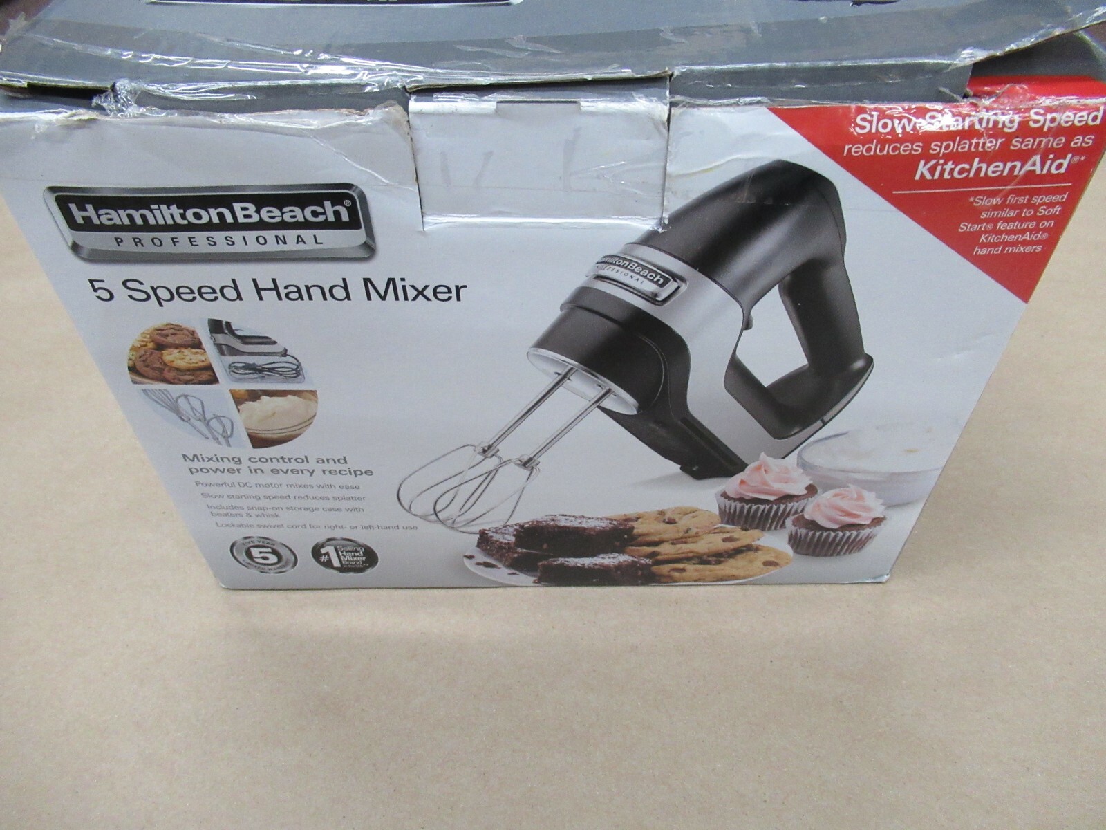 hand mixer with slow speed