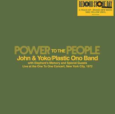 JOHN LENNON Power To The People RSD 2025  4-Track EP  NEU & OVP
