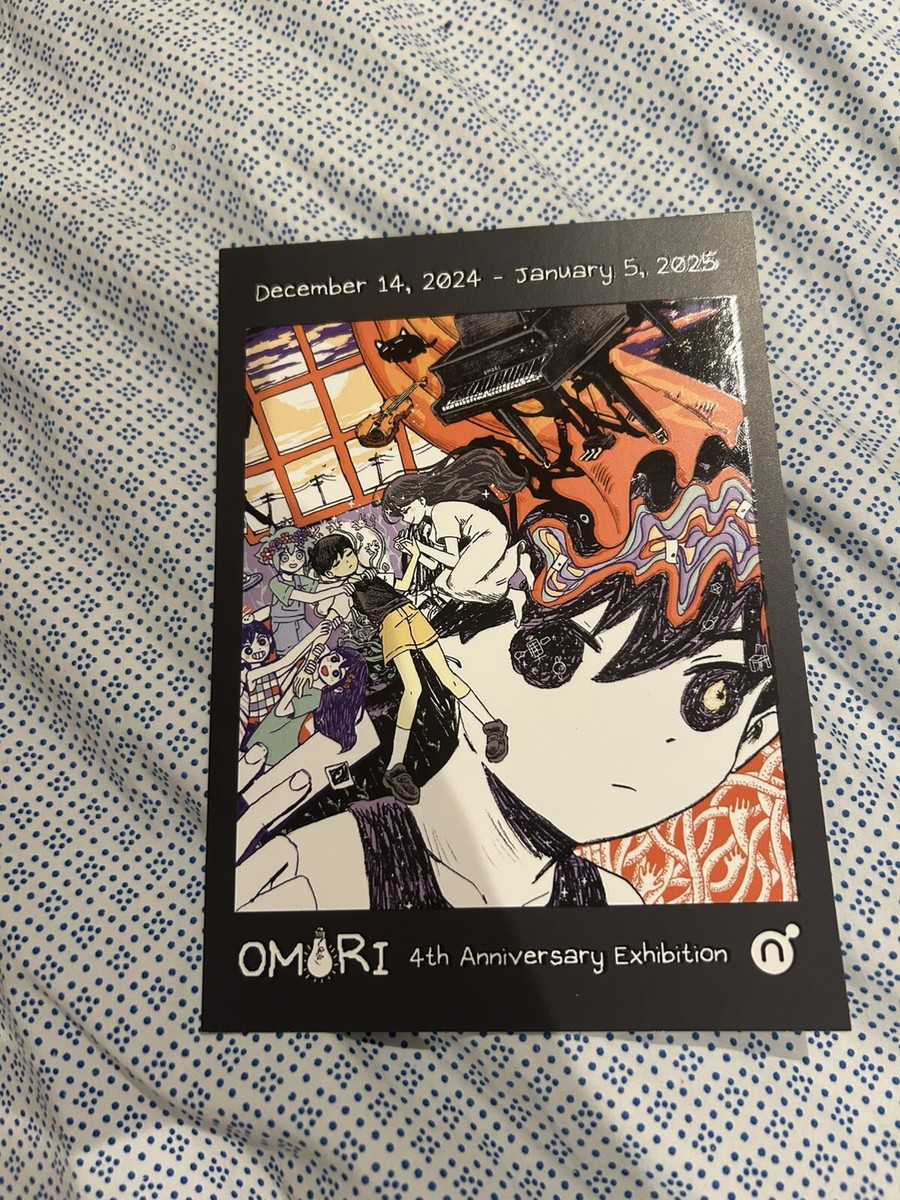 OMORI OMOCAT Art Gallery Nucleus 2024 Laminated Flyer | eBay