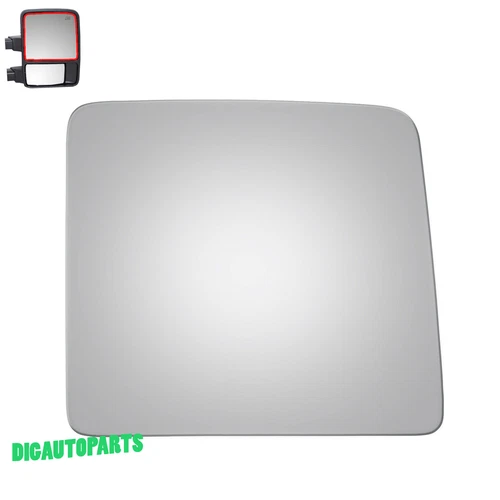 Upper Mirror Glass for 08-16 Ford F-250 F-350 F-450 Super Duty Passenger Side RH