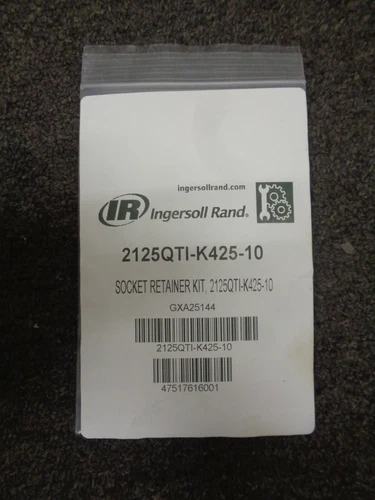 Ingersoll Rand Power Tools Replacement Part 2125QTI-K425-10 Socket Retainer Kit