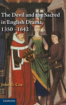 The Devil and the Sacred in English Drama, 1350–1642 Cox Hardback 9780521790901
