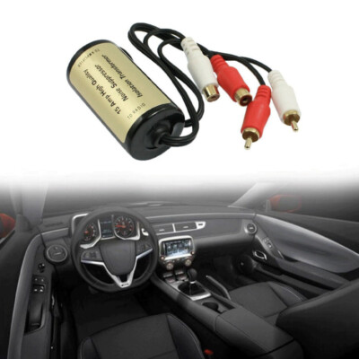 cigarette lighter ground loop isolator 2 RCA Audio Noise Filter Suppressor Ground Loop Isolator for Car AMP Home  Stereo