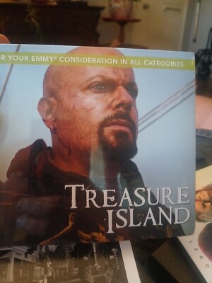 4-Part Miniseries EDDIE IZZARD TREASURE ISLAND Long John Silver DVD Promo Pirate