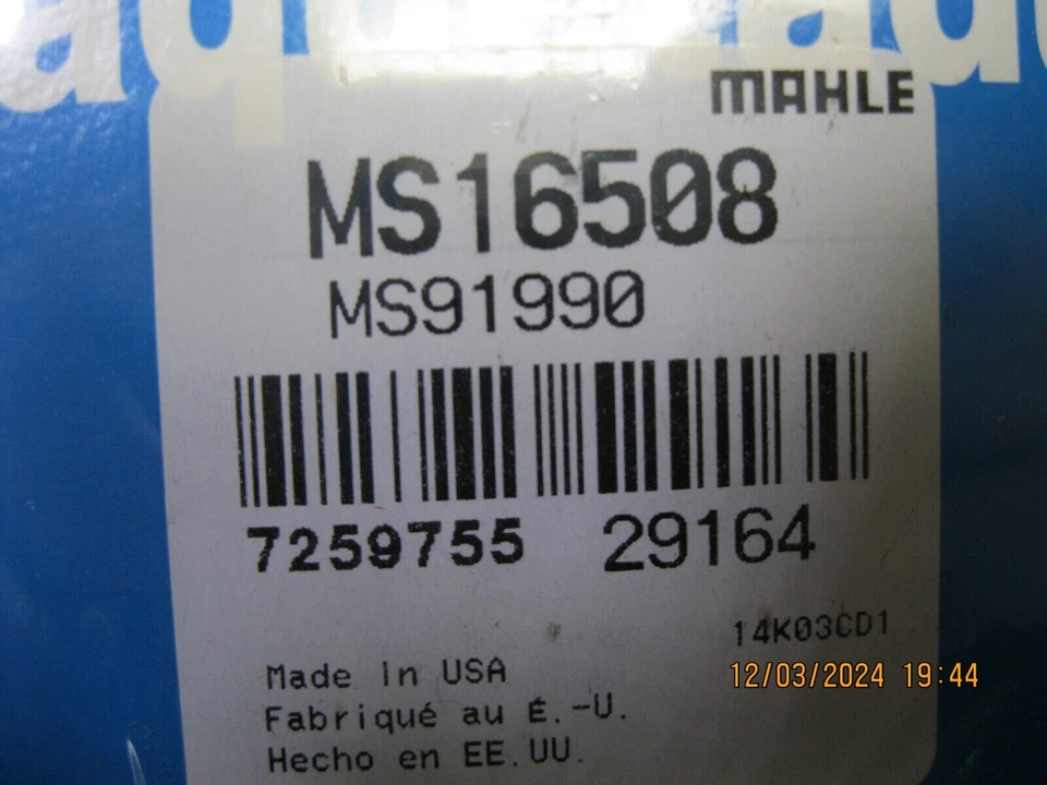 Fuel Injection Plenum Gasket Victor Reinz MS16508 Foto 4 de 4