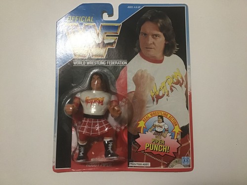 WWF Hasbro Rowdy Roddy Piper figure MOC...