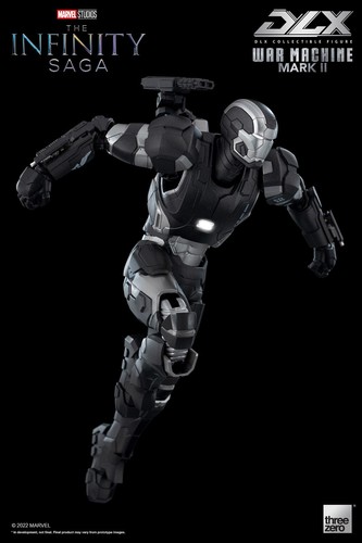 Máquina de guerra Threezero Marvel The Infinity Saga DLX Ironman Mark 2 MK II - Imagen 13 de 23