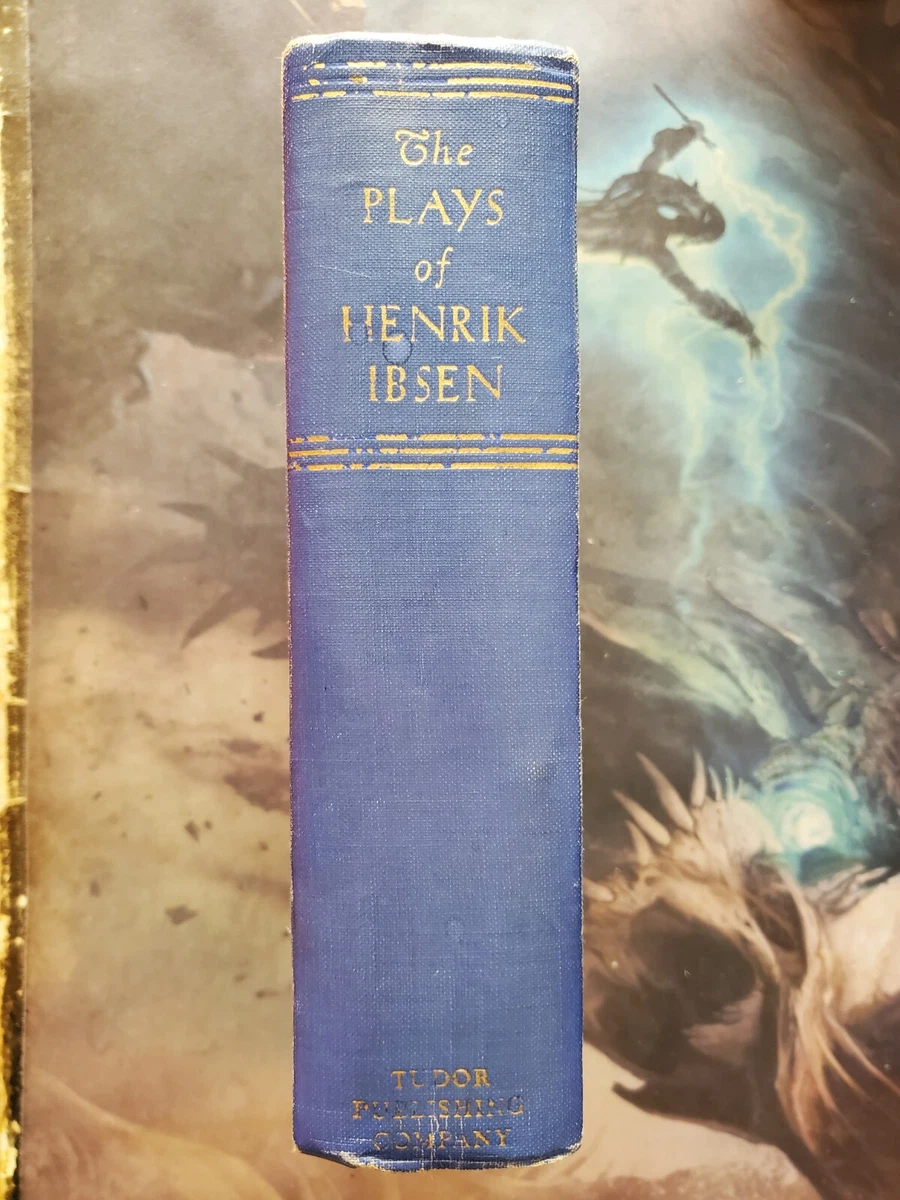 The Plays of Henrik Ibsen 1934 Tudor Publishing Company Hardcover