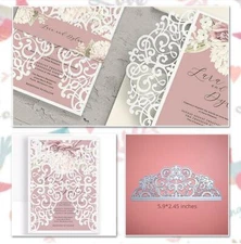 Lace Metal Cutting Dies Scrapbooking Craft Embossinge Decoration Die Mold DIY