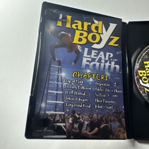 WWF - Hardy Boyz: Leap of Faith DVD 2001 Matt Jeff Hardy Boys WWE RARE OOP - Bild 2 von 4