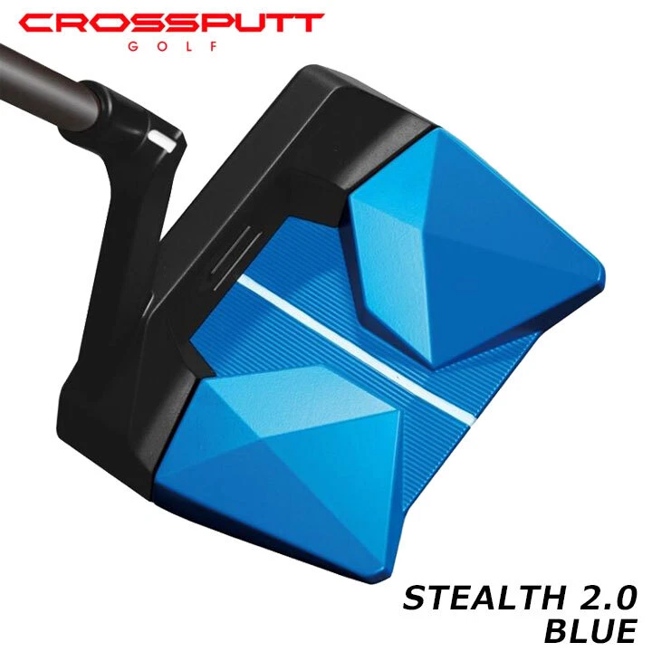 CROSSPUTT stealth 2.0 golf putter mallet 33ich Blue USGA #76R2004 