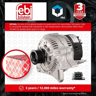 Alternator fits VW VENTO 1H2 91 to 98 028903025G 028903025GX 028903025P Febi New