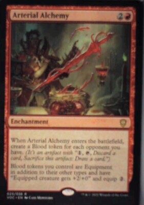 Arterial Alchemy - Commander: Innistrad: Crimson Vow: #23, MTG Nm R238