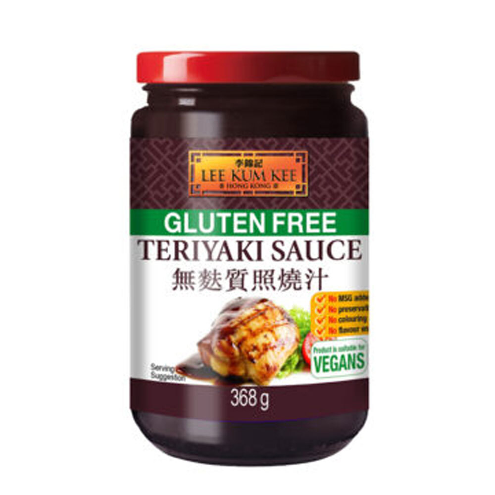 368g Lee Kum Kee Teriyaki Sauce LKK Teriyaki Soße Glutenfrei Gluten Free