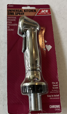 ACE Universal Kitchen Sink Spray # 4563623 Chrome | eBay