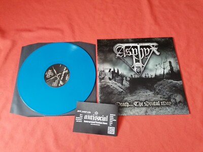 ASPHYX - Death ... The Brutal Way - ltd. Aqua Blue Vinyl - Reissue - NEU
