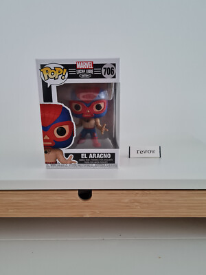 Funko Pop, Lucha Libre Spider Man, Marvel, El Aracno, 706