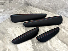 BMW E46 M3 CABRIO CARBON LEDER Tür Armlehne Teile Satz M NÄHTE LHD RHD