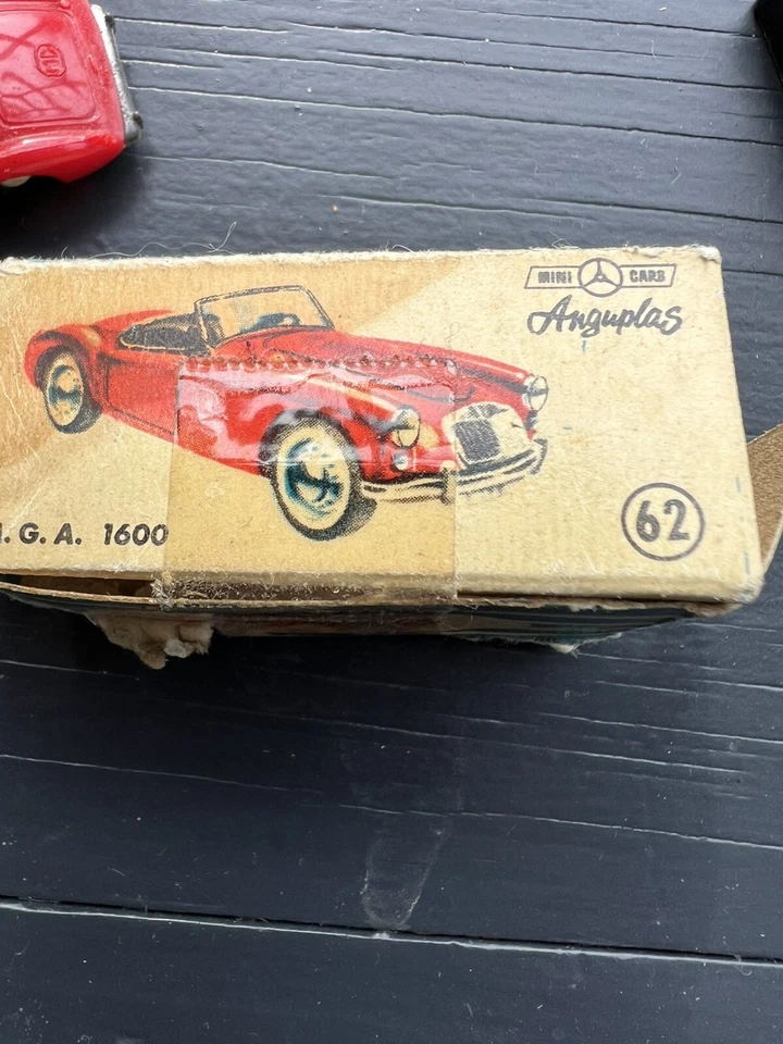 Original Vintage MGA Coupe 1600 MKII Anguplas Spain MPC GB Cars Toy Lot 1/86 - Image 2 of 4