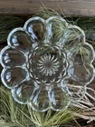 Vintage Anchor Hocking "Fairfield" Deviled Egg Plate/Dish 10"