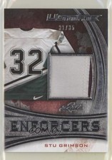 2015-16 Leaf Ultimate Enforcers Silver 31/35 Stu Grimson #UE-08 y0t