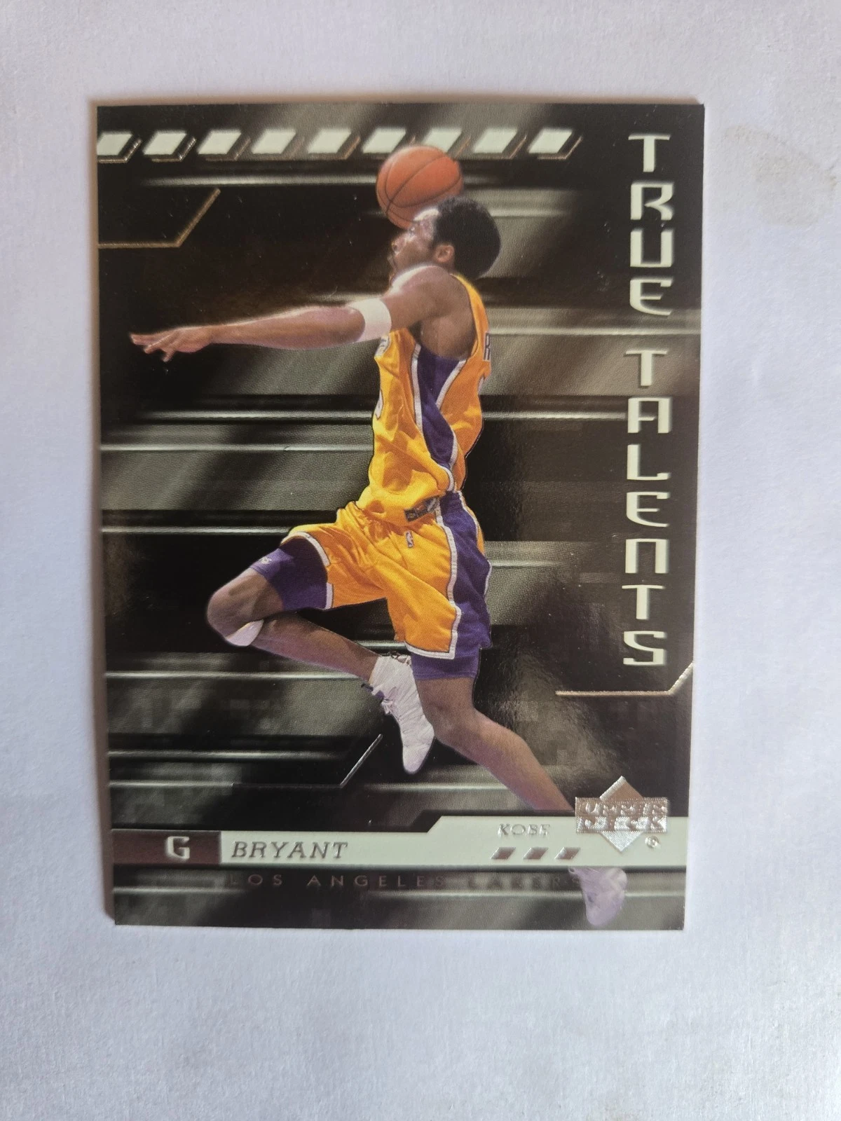 Kobe Bryant trading card