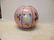 ANTIQUE SMALLER GWTW OR BANQUET LAMP KEROSENE LAMP SHADE