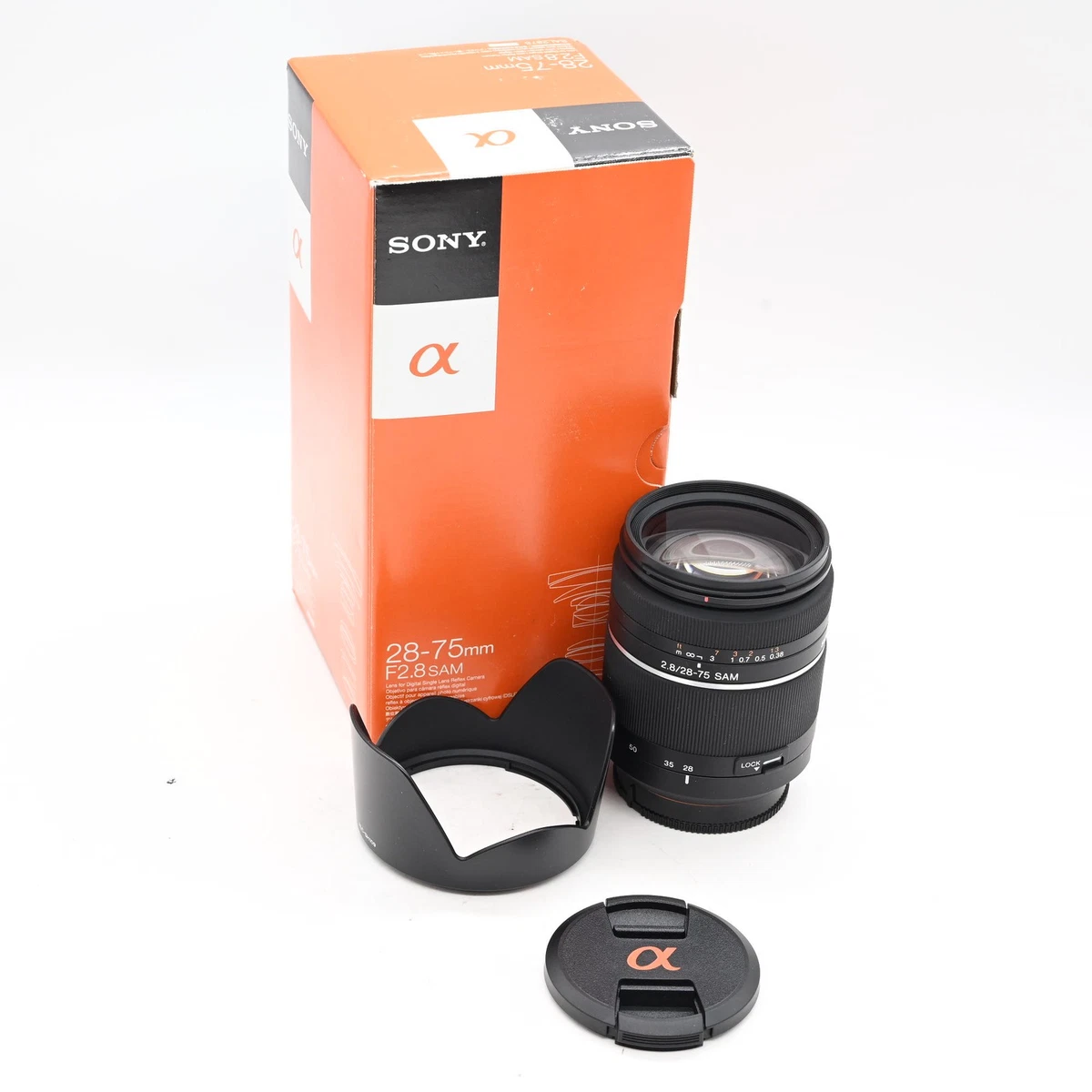 SONY a(アルファ) 一眼カメラ レンズ 28-75mm F2.8 Sony f/2.8 Camera Lenses 28-75mm Focal for sale | eBay