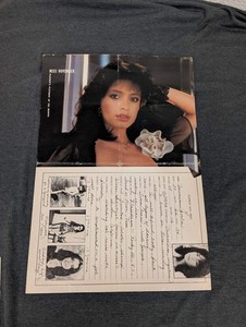 Vintage Playboy Centerfold Miss November 1983 Veronica Gamba Playmate