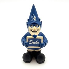 Duke Gnome Blue Devils NCAA Basketball Mascot Figurine Blue White