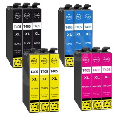Patronen Kompatobel für Epson 405 XL WorkForce Pro WF-3820 3830 4820 4830 7830