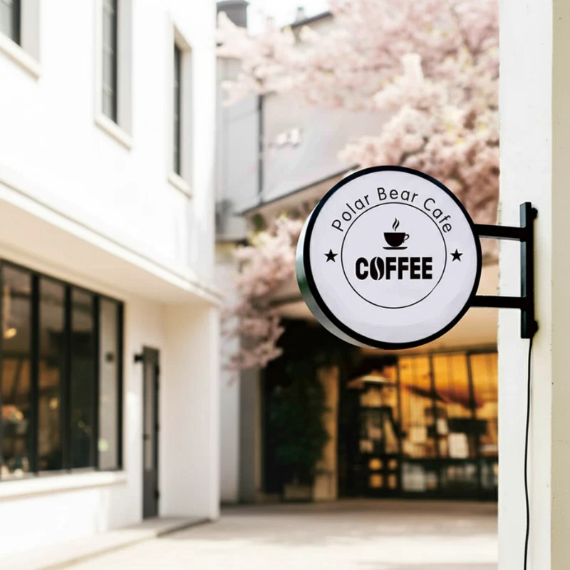 LED Light Box Sign Double Sided Illuminated Advertising Projecting Shop Sign - Image 4 of 4