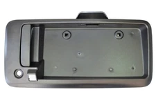 Tailgate Handle with Camera Hole Textured Black for Chevrolet GMC