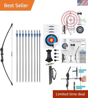 Comprehensive 45-Inch Archery Kit for Kids 8-16 - Safe, Durable, Fun Outdoors!