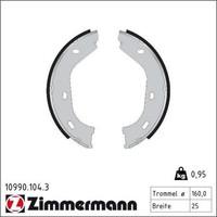 1X Zimmermann 10990.104.3 Bremsbackensatz Feststellbremse FüR Mercedes Benz SL