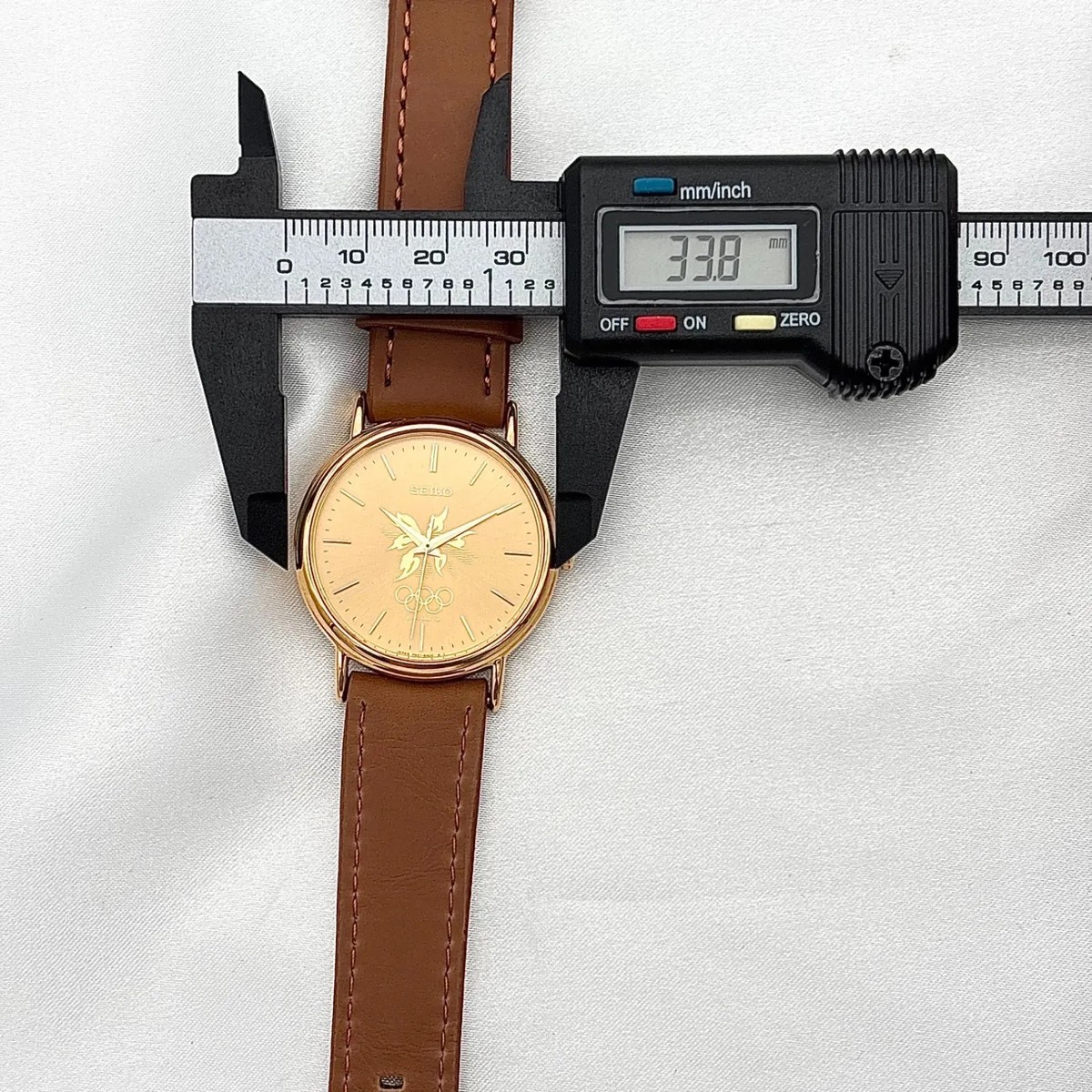 Seiko Men's Quartz Watch, 1998 Nagano Olympics Commemorative Model