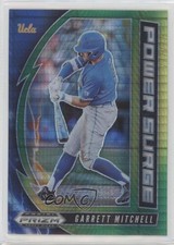 2020 Prizm Draft Picks Power Surge Green & Yellow Hyper Garrett Mitchell uk2
