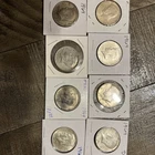 LOT OF (8) 1964 KENNEDY HALF DOLLARS - 90% Silver