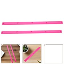 2 Pcs Longboard-schienen Skateboard-Schienensto&szlig;stange Skateboard-Zubeh&ouml;r